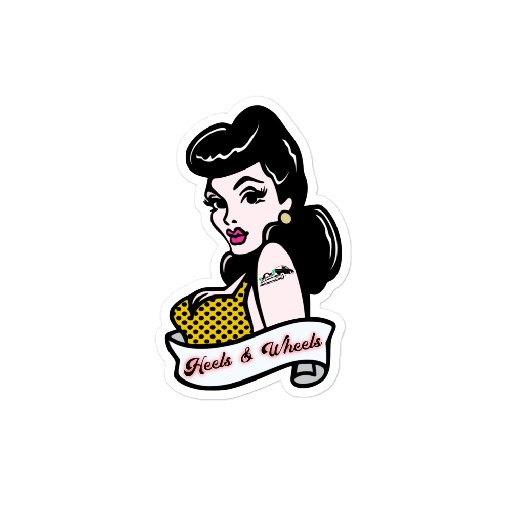 Heels n Wheels - Sticker