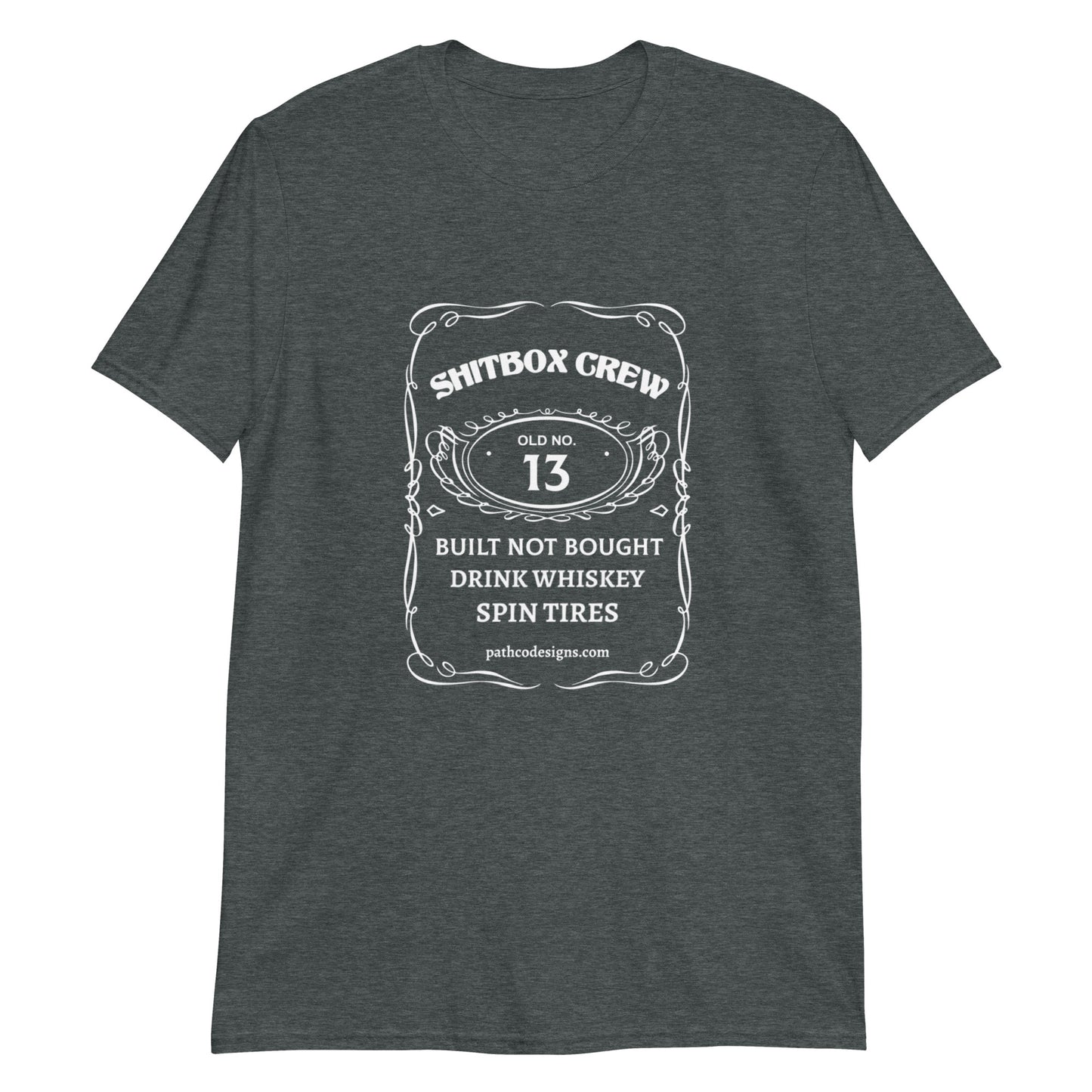 Womens Shitbox Crew Whiskey - T-Shirt