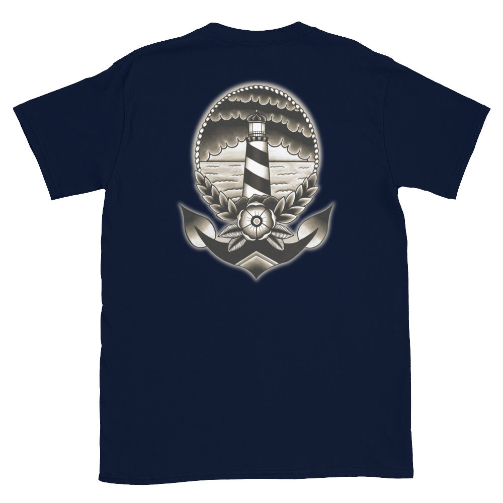 Mens - Anchor Tattoo - T-Shirt