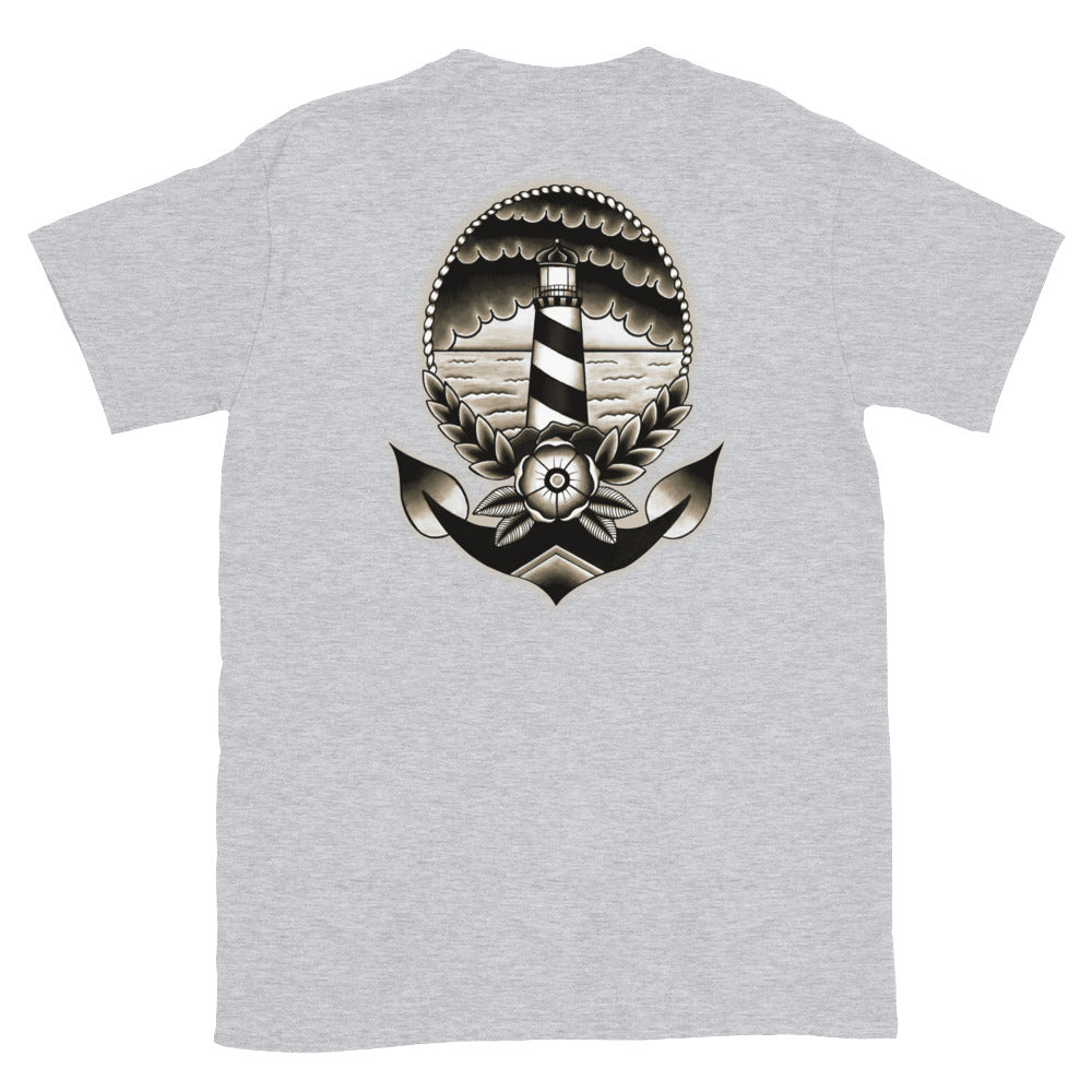 Mens - Anchor Tattoo - T-Shirt