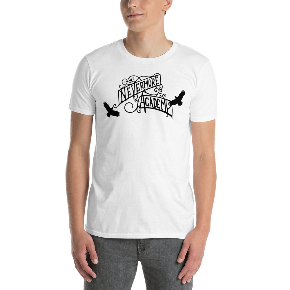 Mens - Wednesday - Nevermore Academy - T-Shirt - Front only