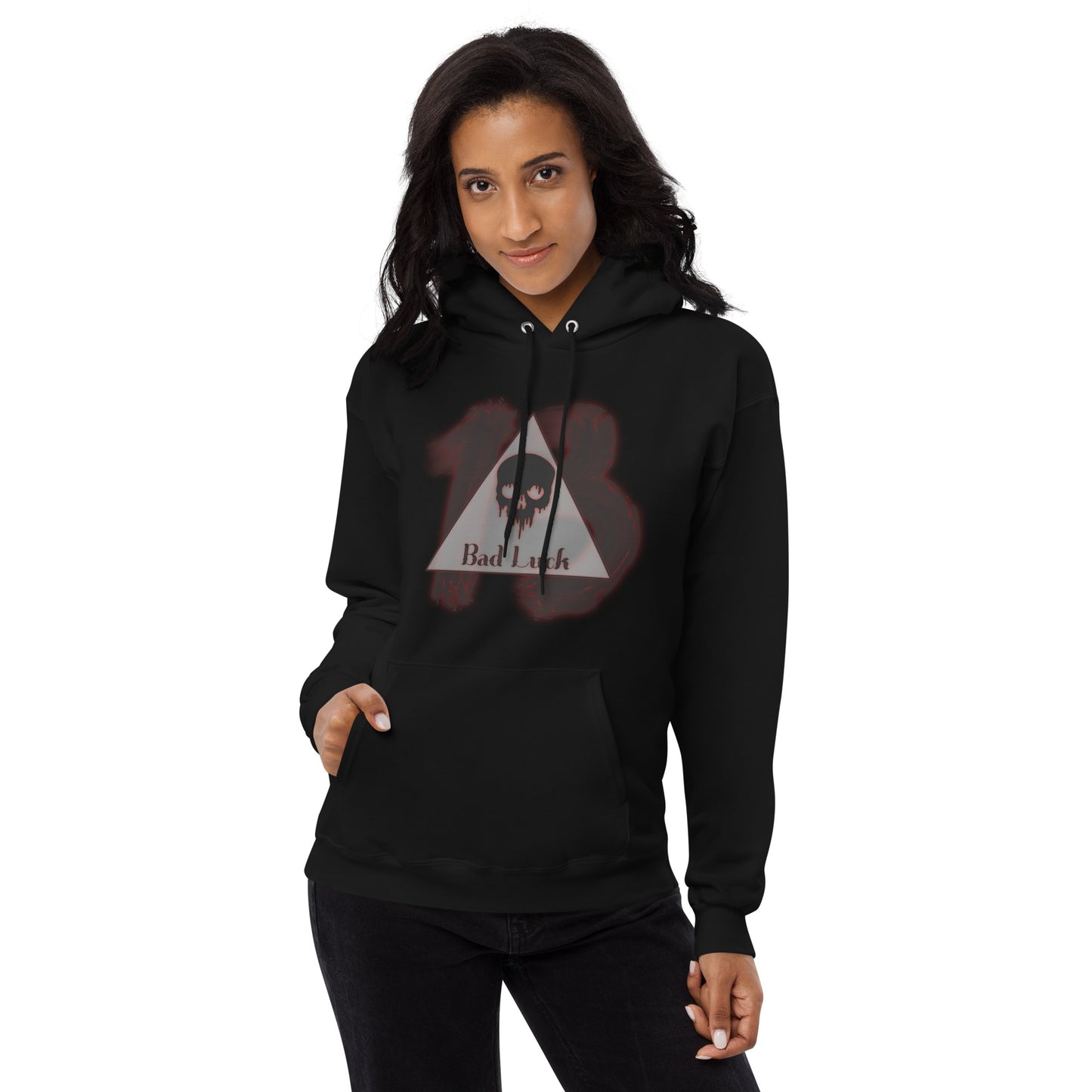 Womens Bad Luck - Light weight Hoodie