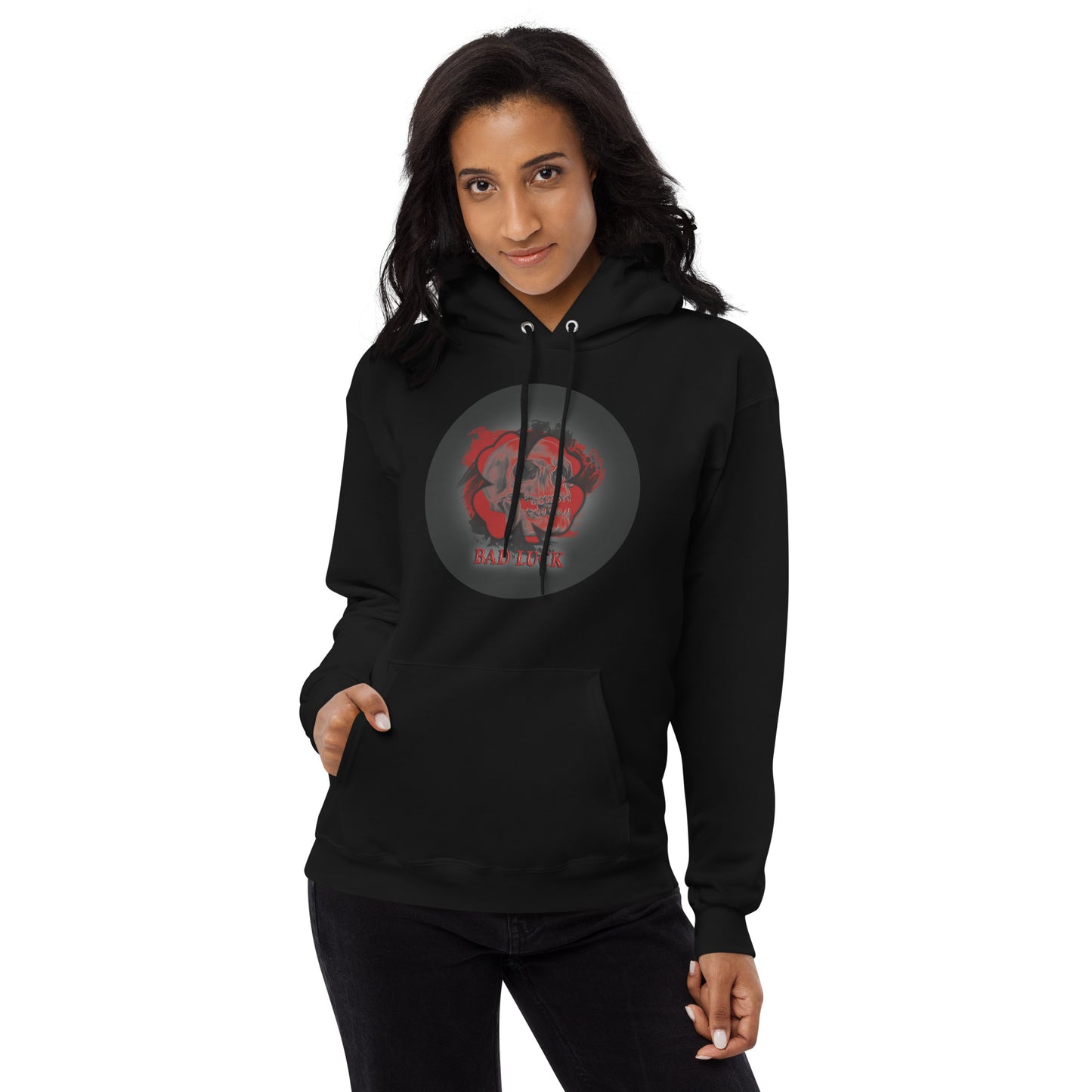 Womens Bad luck - lightweight hoodie