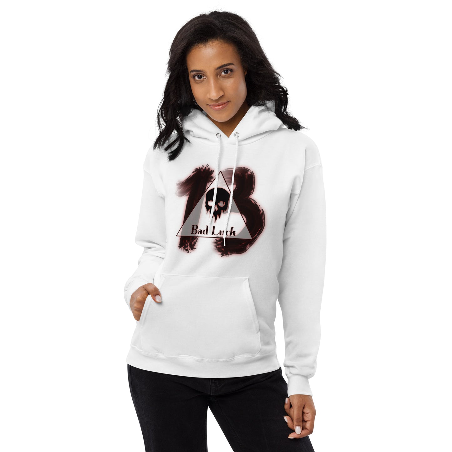 Womens Bad Luck - Light weight Hoodie