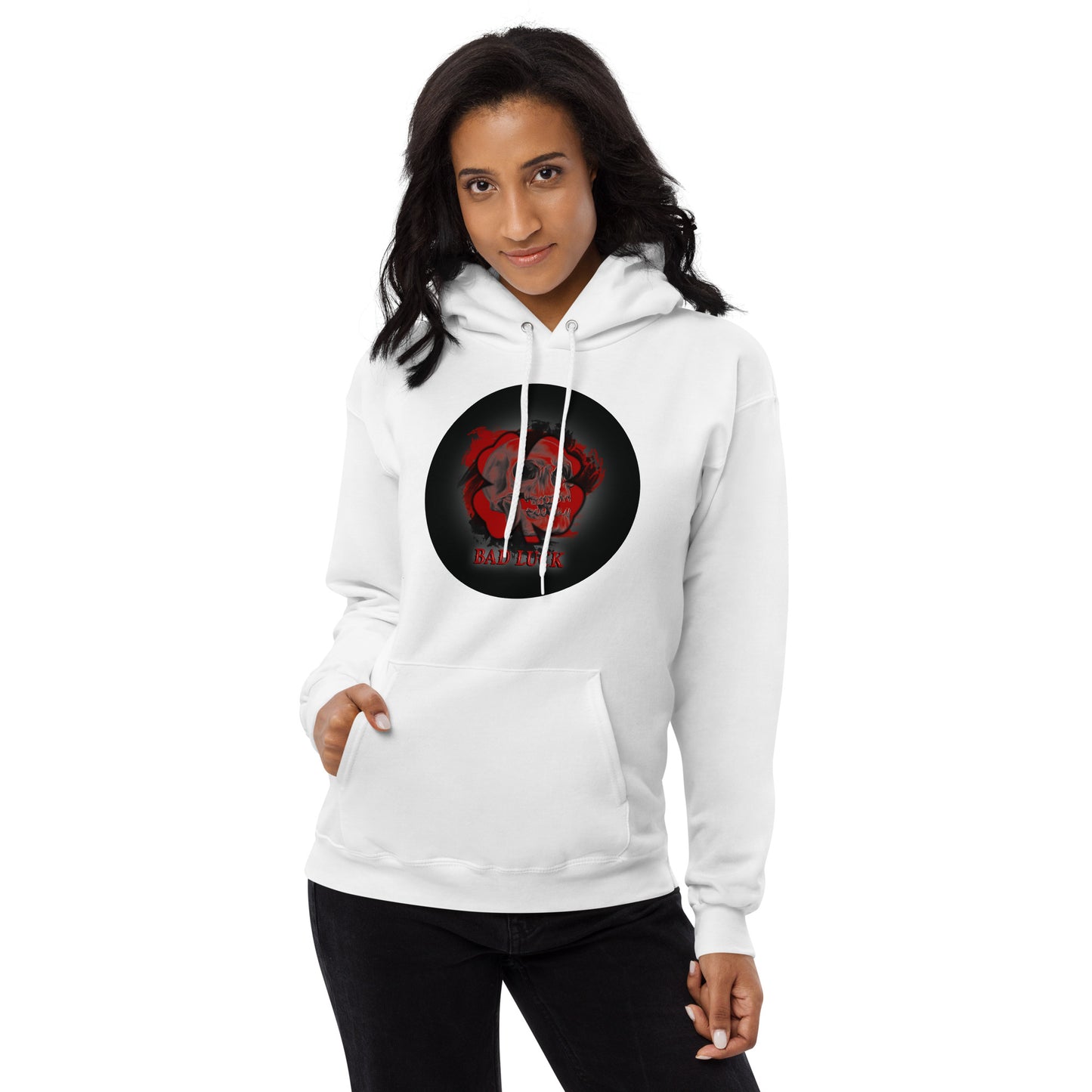 Womens Bad luck - lightweight hoodie