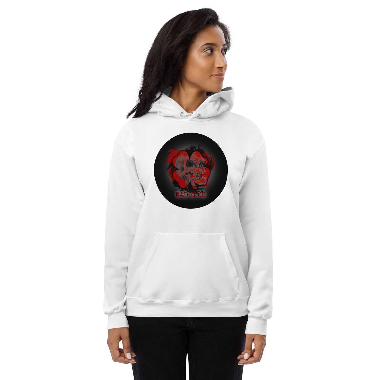 Womens Bad luck - lightweight hoodie