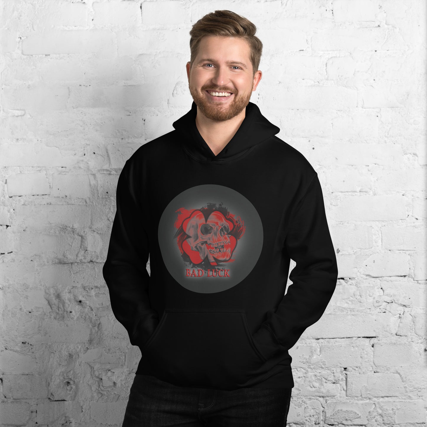 Mens Bad luck - Hoodie