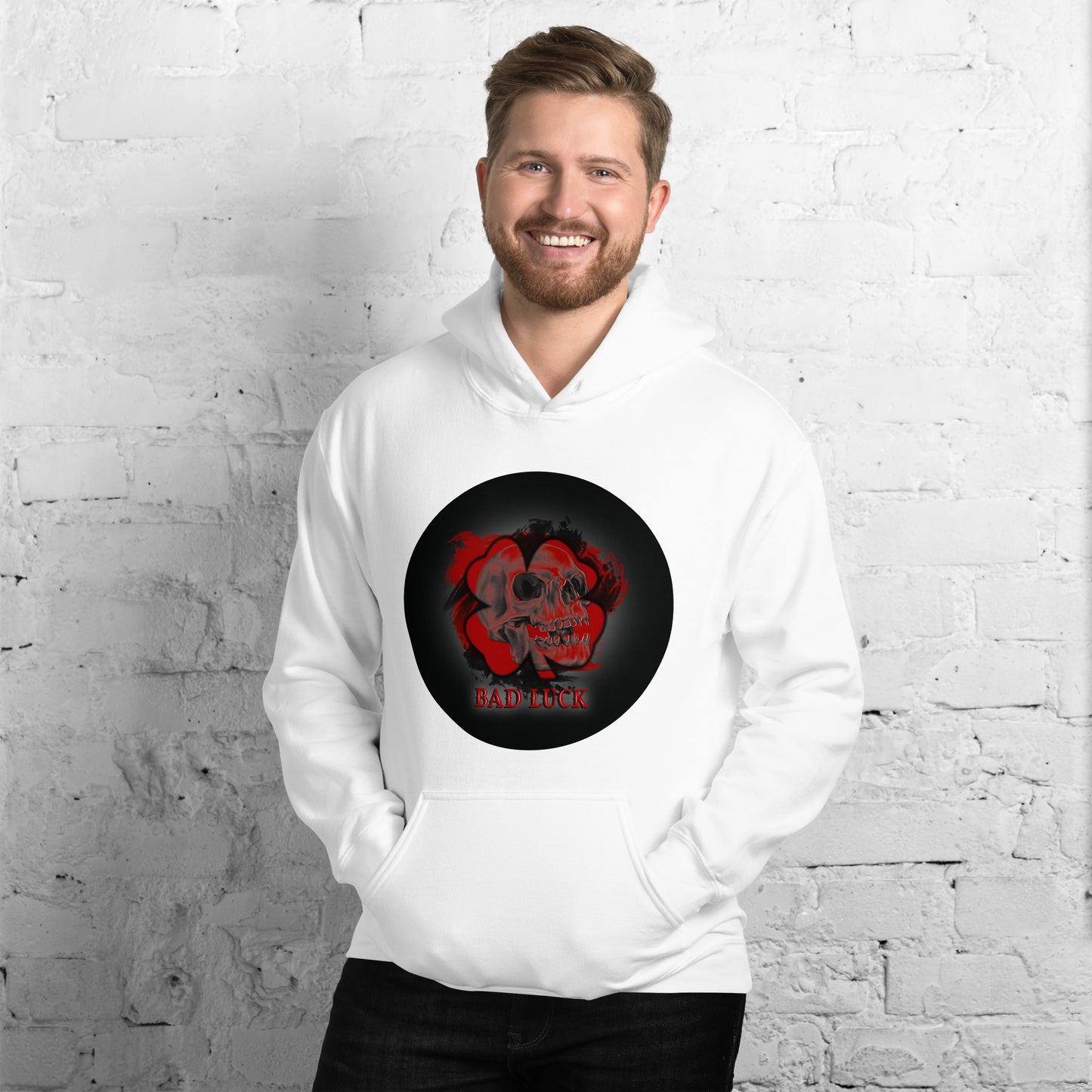 Mens Bad luck - Hoodie