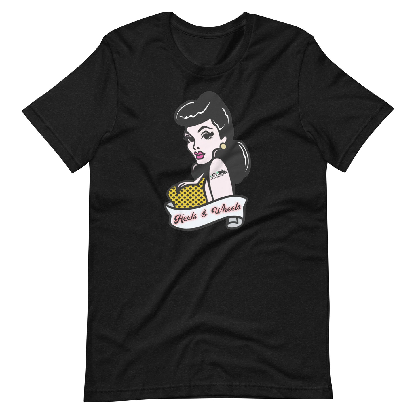 Womens Heels & Wheels - T-Shirt